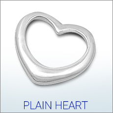 Plain Heart Pendant